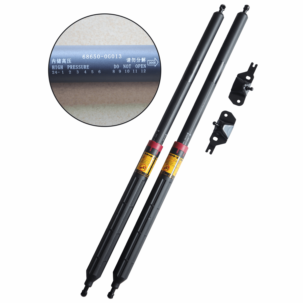Rear Trunk Lift Support Shocks Gas Spring for Toyota Land Cruiser Prado 150 Lexus GX460 68650-0G013 