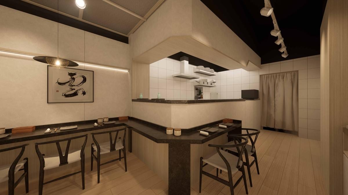 Mr Design commercial interior design protect japanese ramen