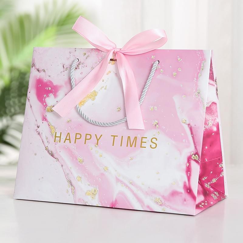 custom printed paper bags, personalized shopping bags, cloth christmass gift bags, Pink Paper Bags