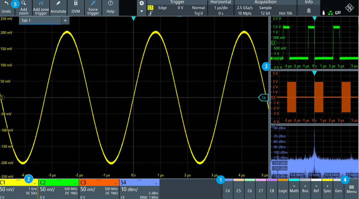 Rohde & Schwarz MXO 3 Oscilloscope