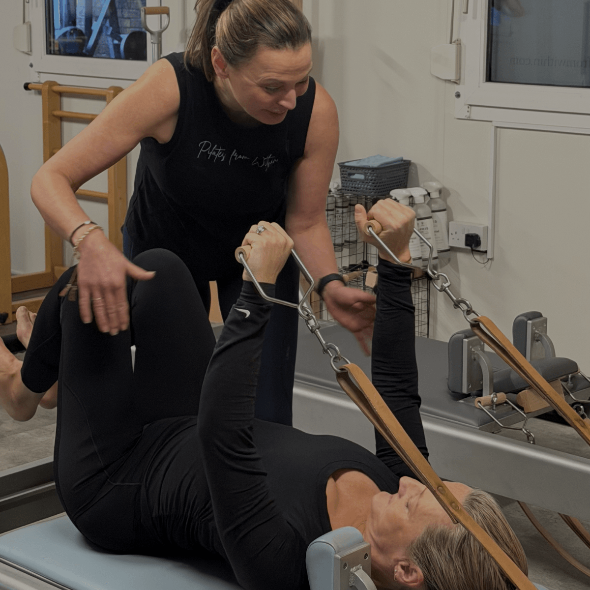 Peaceful  and welcoming Pilates studio environment in Haslemere designed for focused movement and training