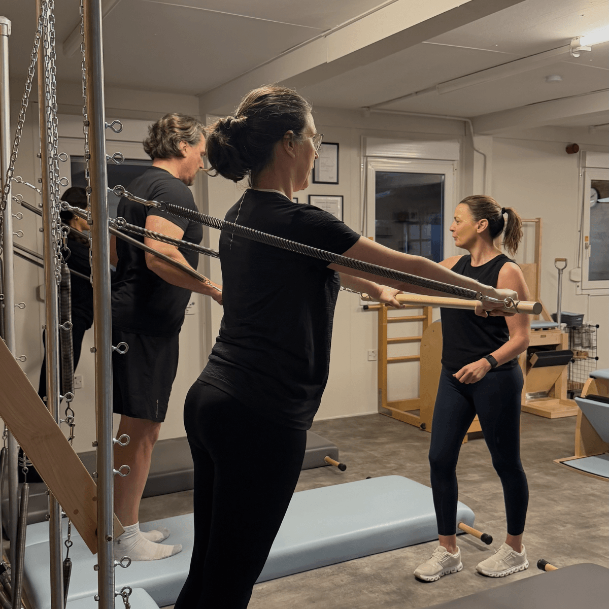 Pilates from within Haslemere , small Group classes, Mat, Reformer, Tower, Chairs, Barrels classical Pilates 