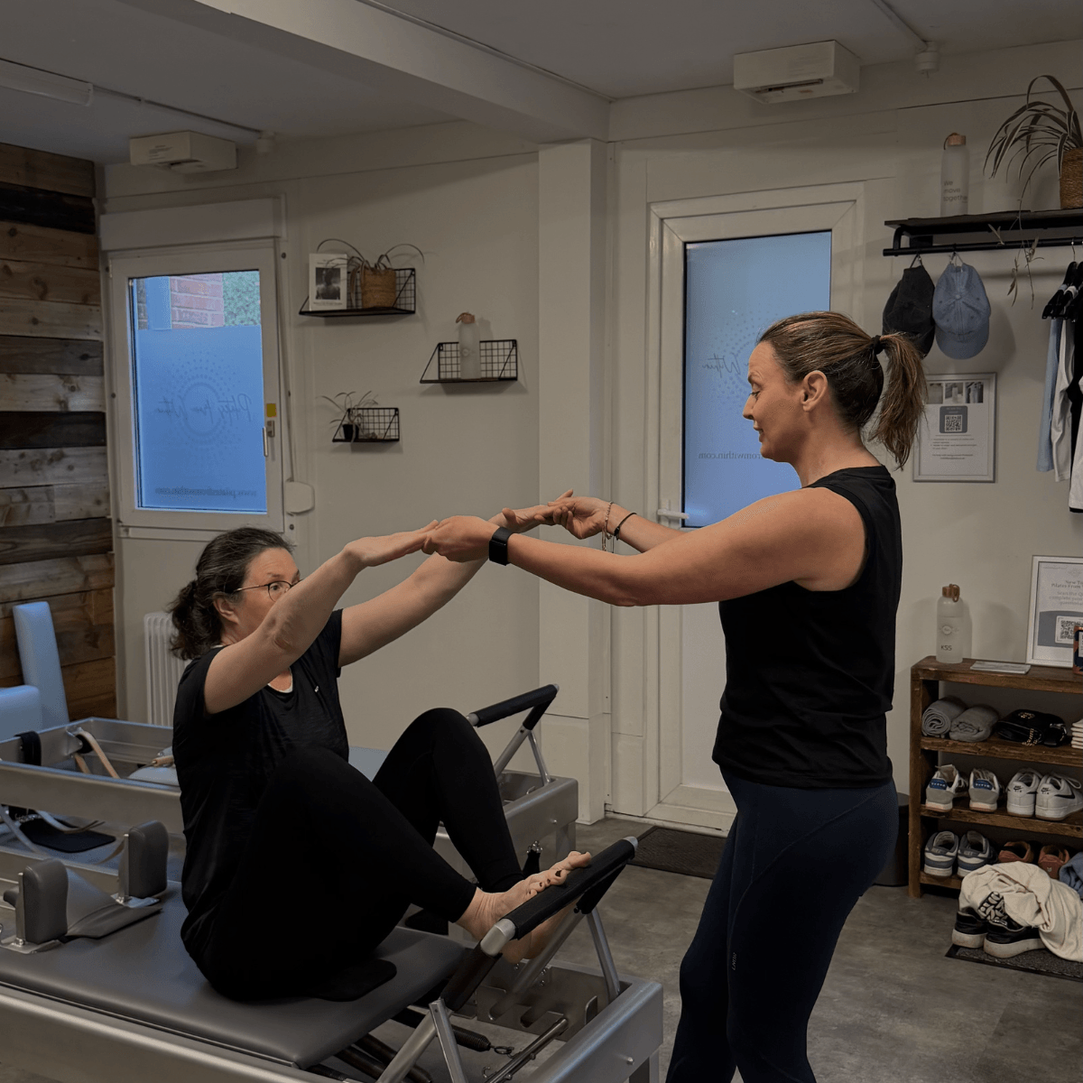 Supportive and inclusive classical Pilates studio atmosphere at Pilates From Within Haslemere supporting mindful training and alignment in surrey