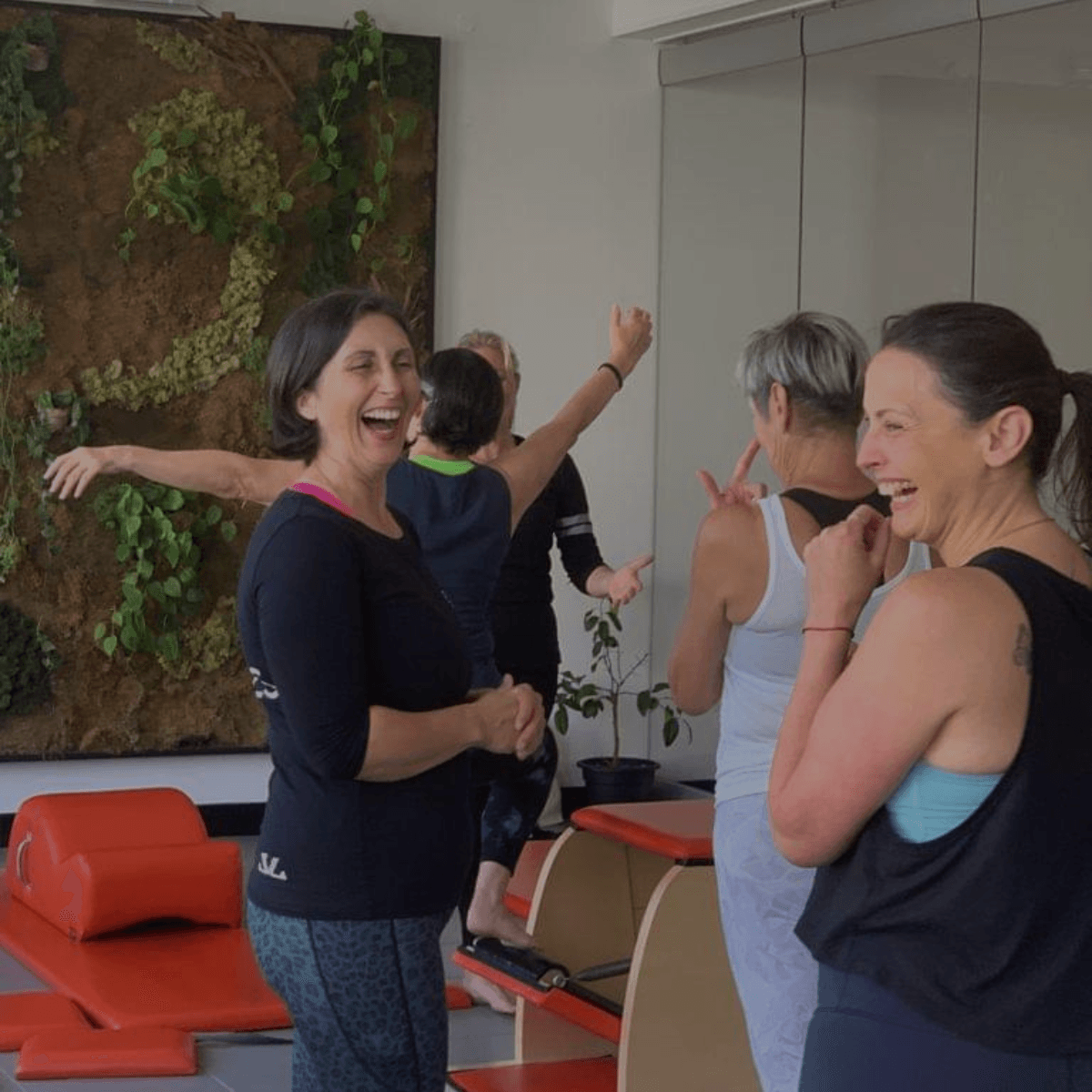 Karen from Pilates from within Haslemere  attending her Master mentor training at Everybody Pilates Southsea, providing mentoring for trainee teachers