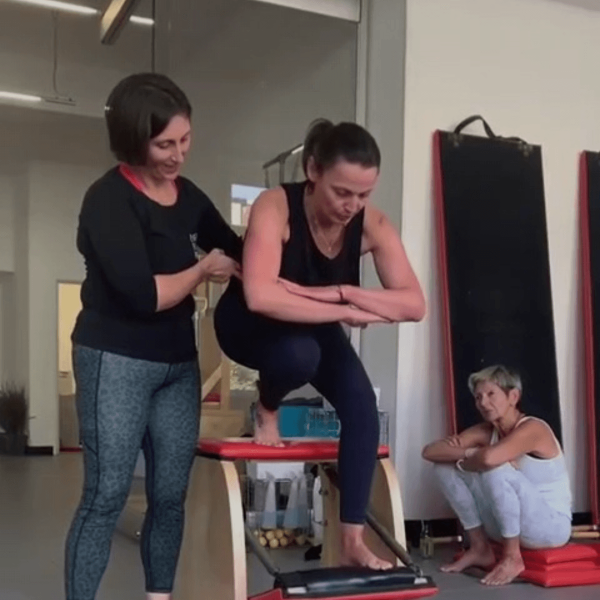 Karen studio owner of Pilates From Within Haslemere ongoing training and personal development in collaboration with Everybody Pilates Southsea