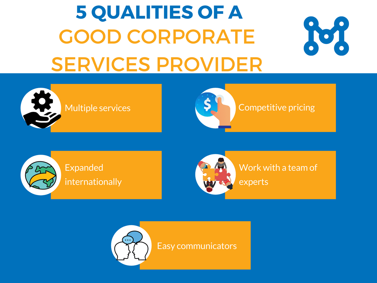 5 Qualities of a Good Corporate Services Provider - Acc...