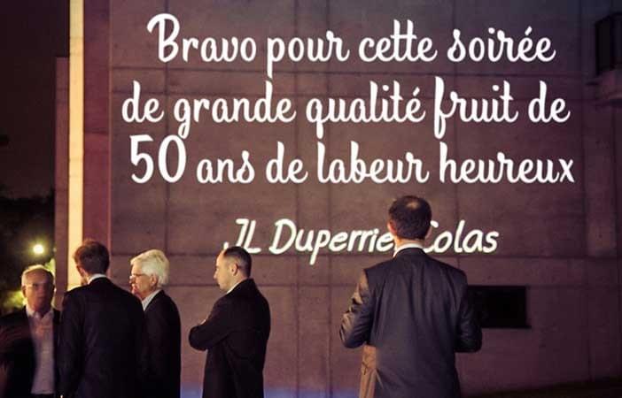 Dixit affichez message public