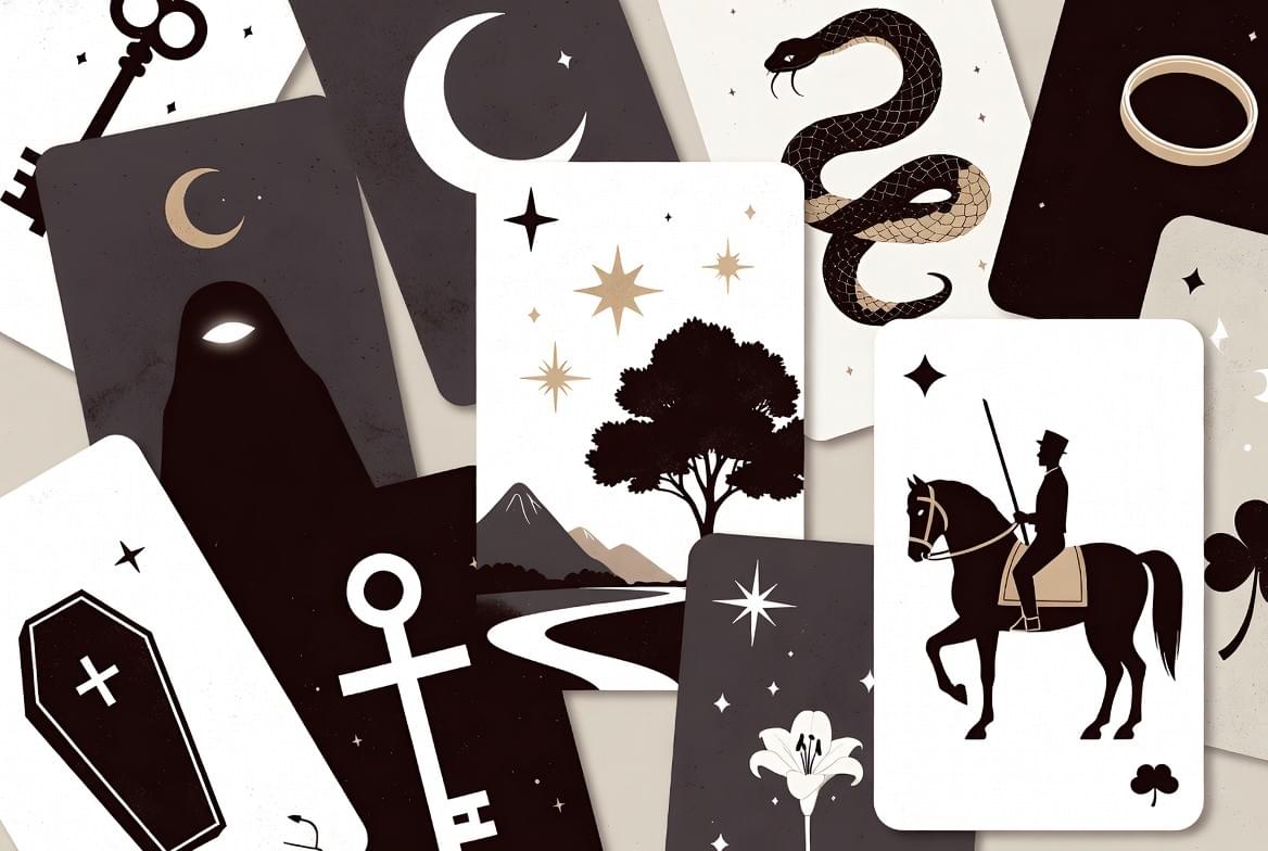 雷諾曼36張以外的「Extra Cards」，是多餘還是寶藏？｜把塔羅當成繪本看｜雨露均占｜西洋牌卡骨董店｜塔羅｜雷諾曼｜占卜術