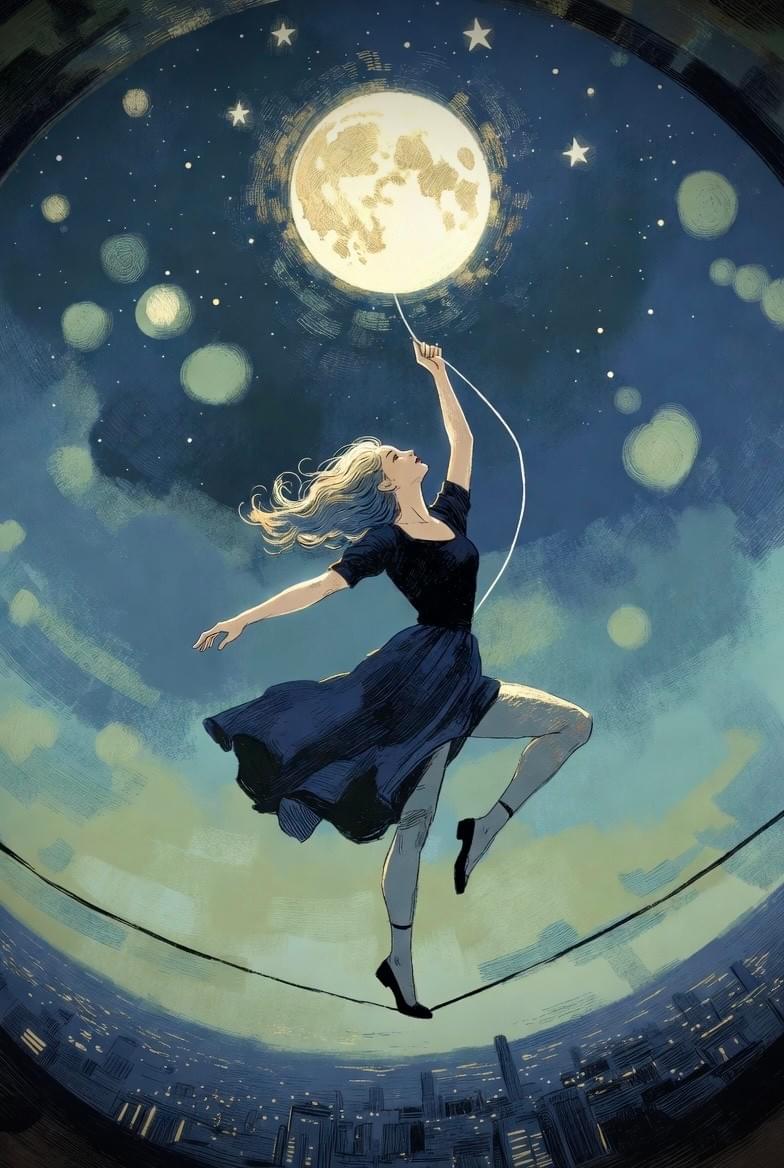 奧祕時刻神諭卡｜4號牌 Moondance：韻律、周期、陰柔力量｜雨露均占｜西洋牌卡骨董店｜塔羅｜雷諾曼｜占卜術｜雨露均占｜西洋牌卡骨董店｜塔羅｜雷諾曼｜占卜術