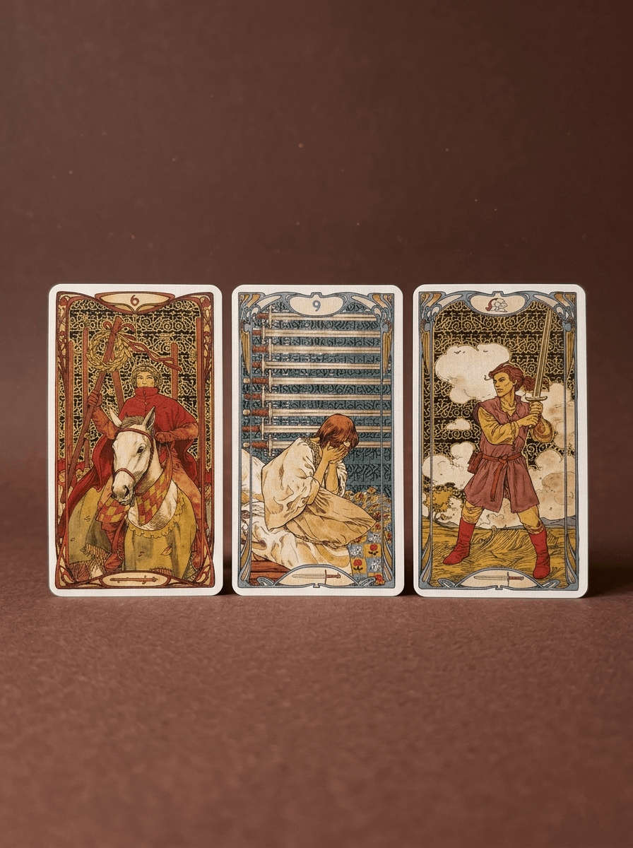 【每日塔羅】抽到權杖6、寶劍9？陽性的韌性｜雨露均占｜西洋牌卡骨董店｜塔羅｜雷諾曼｜占卜術