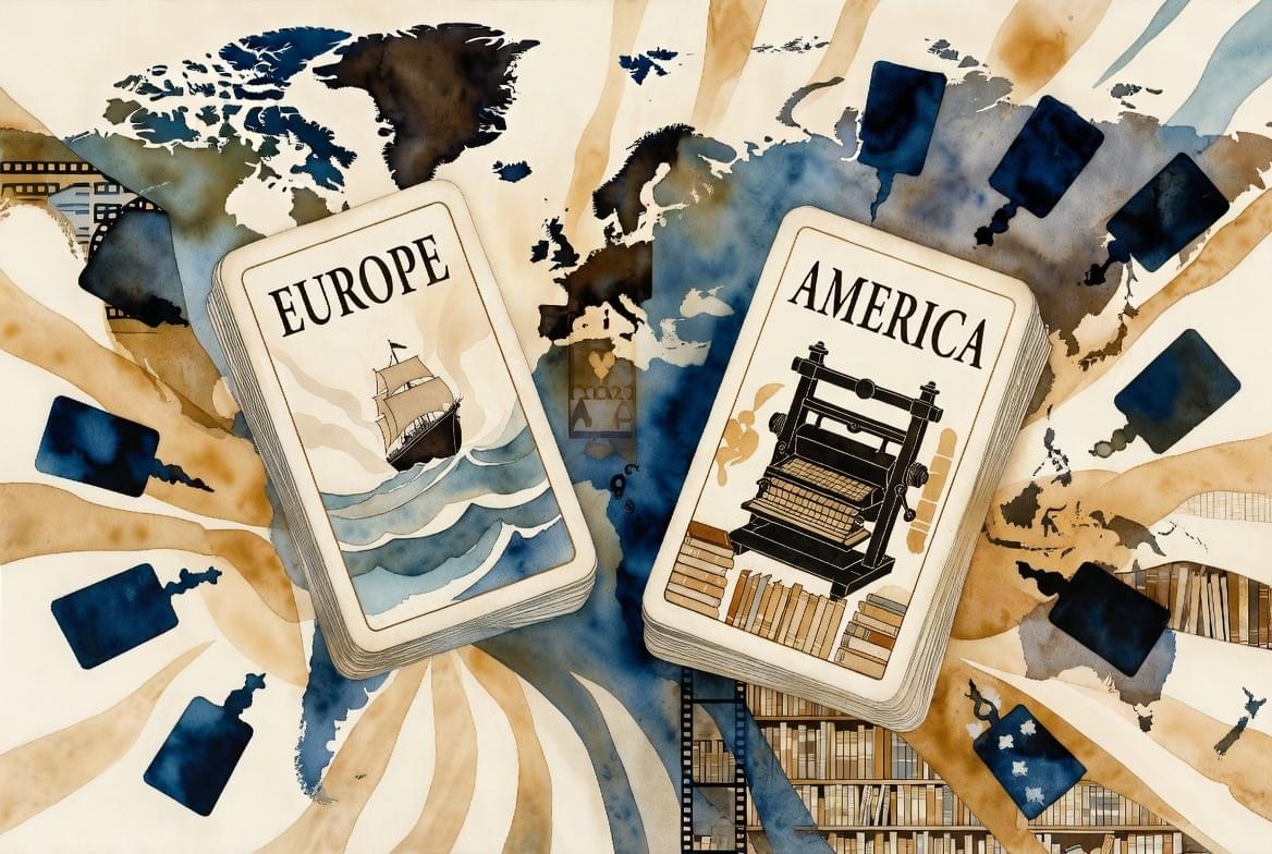 【塔羅與雷諾曼】從歐洲走進美國：占卜牌卡如何走向世界，又在普及中失去什麼？｜雨露均占｜西洋牌卡骨董店｜塔羅｜雷諾曼｜占卜術