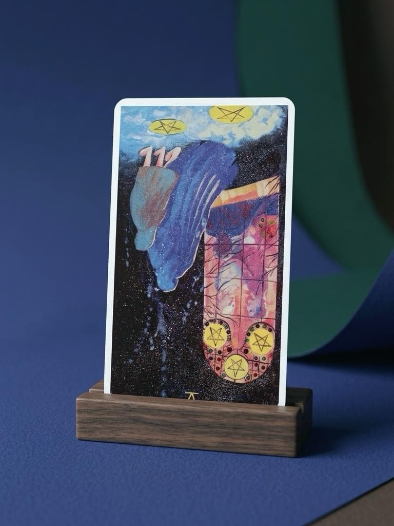 【塔羅分析】錢幣五逆位｜Five of Pentacles：從匱乏到看見出口的真正意義｜雨露均占｜西洋牌卡骨董店｜塔羅｜雷諾曼｜占卜術