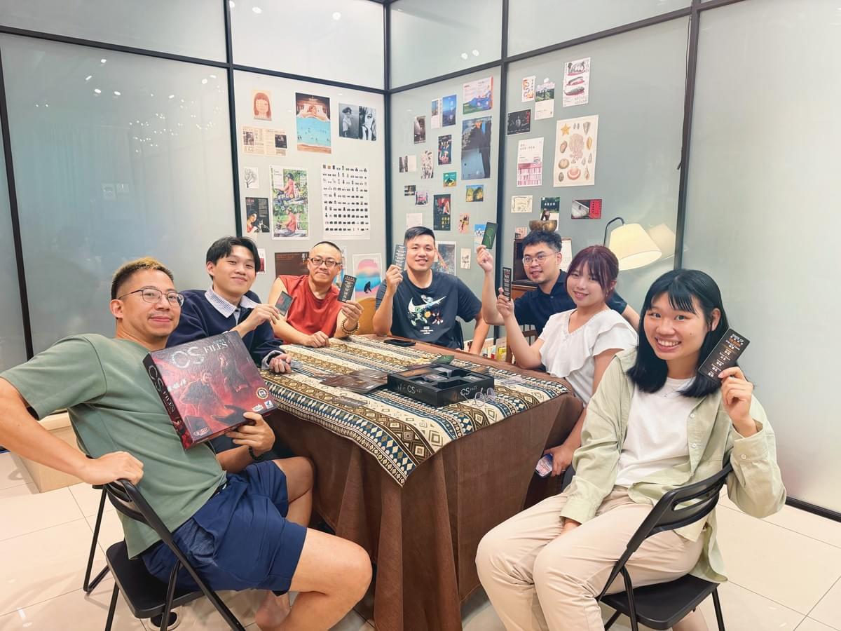 4/10 解憂桌遊堂回顧：犯罪現場 CS-Files 實測心得 | 療寮生活館｜解憂桌遊堂｜台北｜桌遊｜療寮生活館