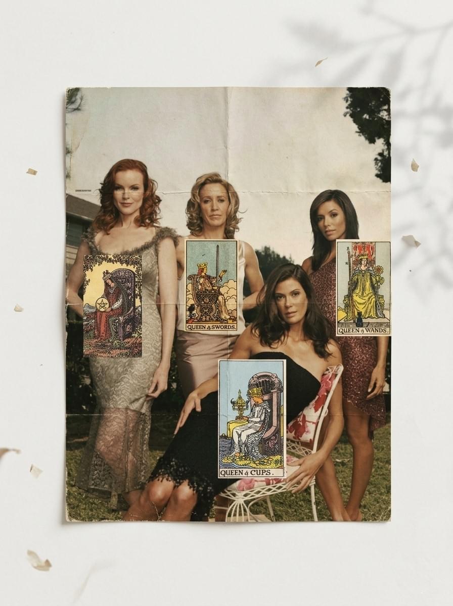 【電影與塔羅】Desperate Housewives ：塔羅王后的性格原型｜雨露均占｜西洋牌卡骨董店｜塔羅｜雷諾曼｜占卜術