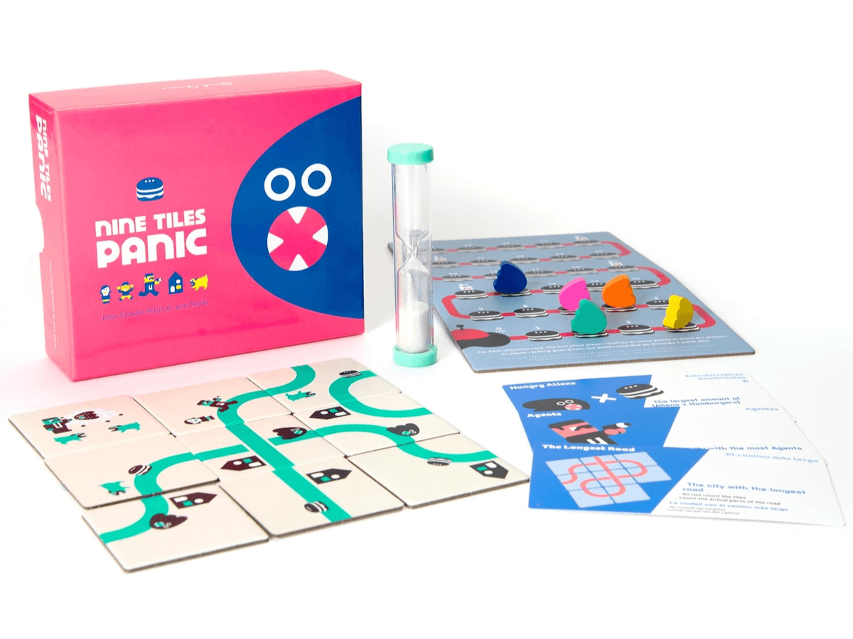 【桌遊推薦】Nine Tiles Panic 好玩嗎？👾 玩法規則＋開箱評測總整理！｜解憂桌遊堂｜台北桌遊｜輕鬆新手友善｜療寮生活館 Chitchat LIFE