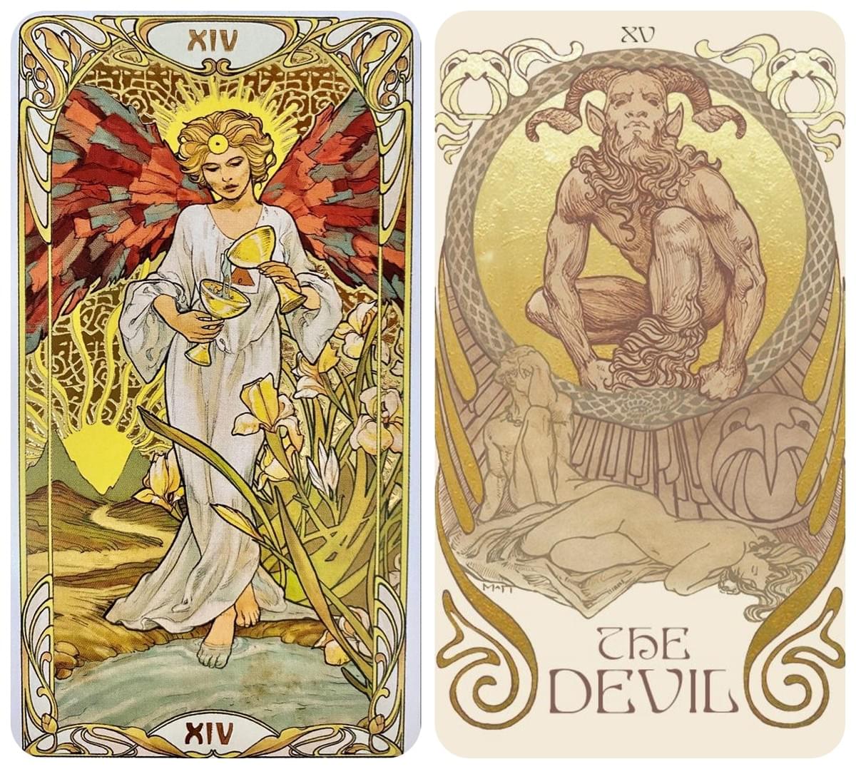 【電影與塔羅】戀人與惡魔的鏡像｜我們追求《我的咖啡男友》的溫柔，卻又被真實的「異質引力」俘獲？｜雨露均占｜西洋牌卡骨董店｜塔羅｜雷諾曼｜占卜術