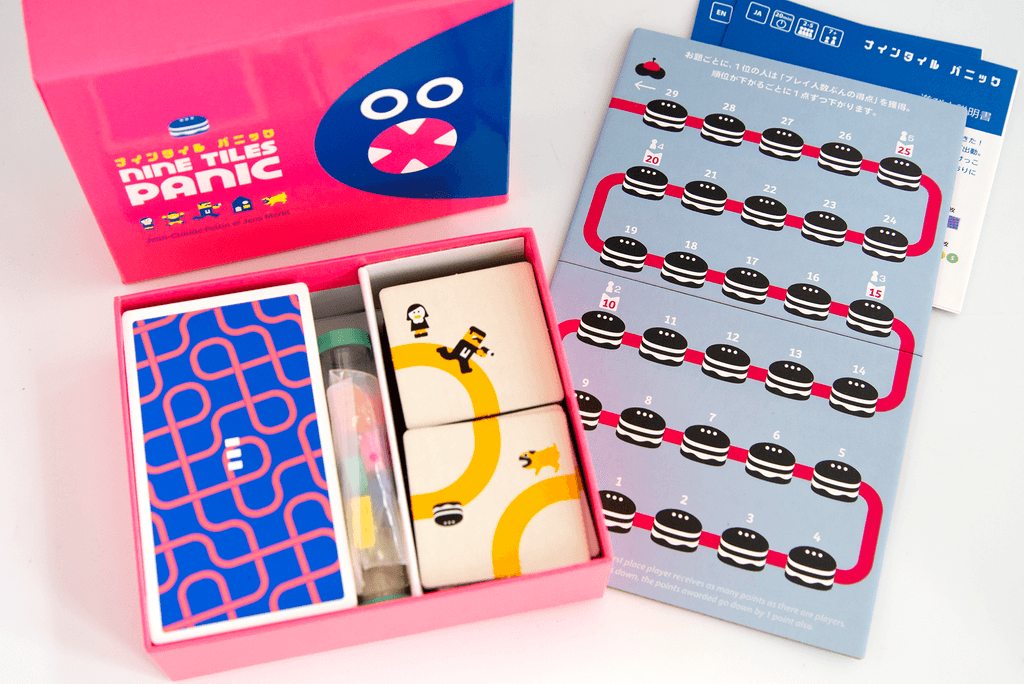 【桌遊推薦】Nine Tiles Panic 好玩嗎？👾 玩法規則＋開箱評測總整理！｜解憂桌遊堂｜台北桌遊｜輕鬆新手友善｜療寮生活館 Chitchat LIFE