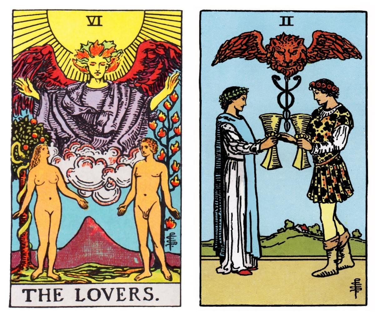 【讀後感】《塔羅占卜洞察力》：隱藏在四元素背後的「能量曲線」【電影與塔羅】《永遠在一起》2025｜戀人與聖杯二：親密有時真的會黏住你