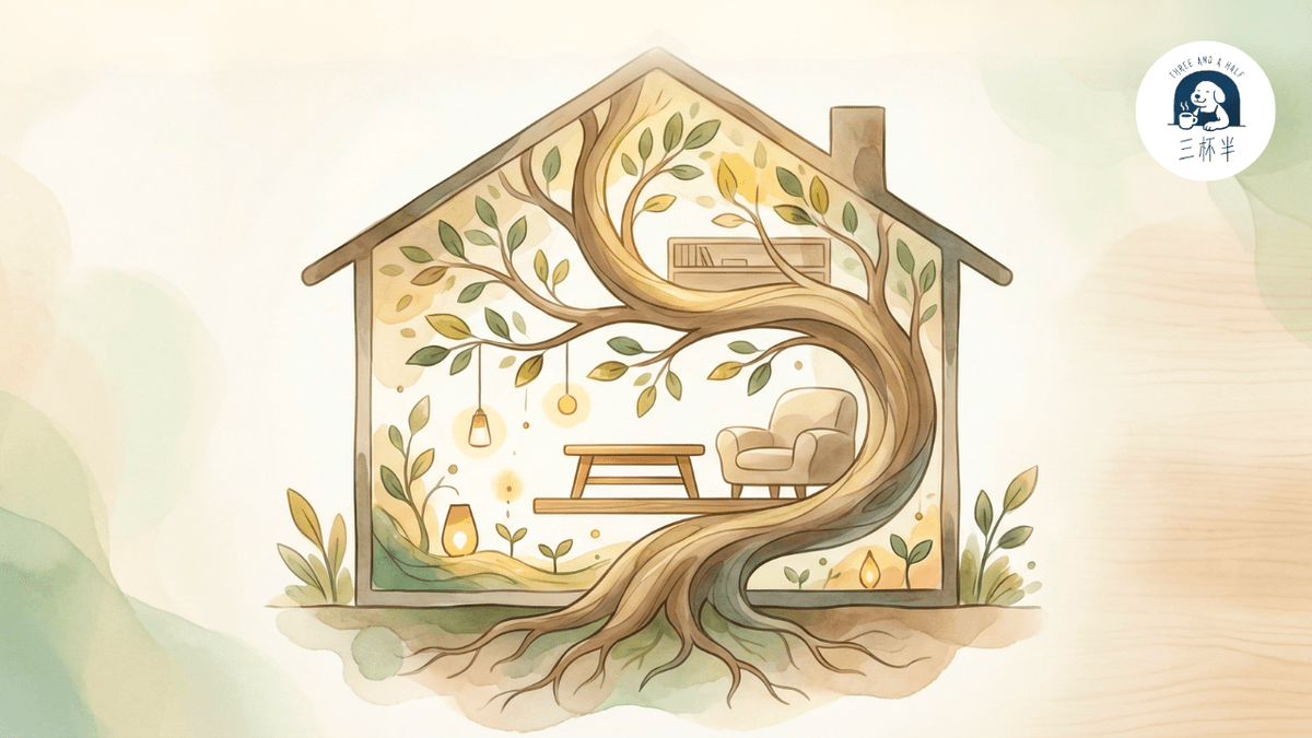 【三杯半 EP16】家是動詞，不是名詞：慢裝潢的生活哲學｜深夜裡的慢新聞