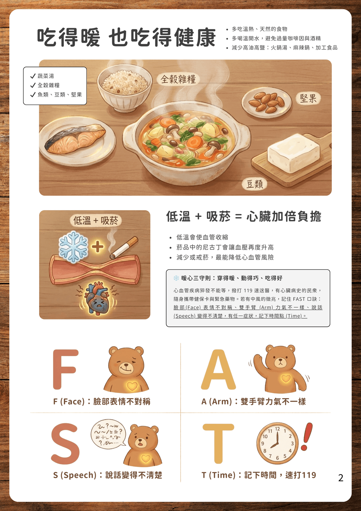 冬天冷到心都縮起來？「護心保暖」簡單學起來！｜淺顯易懂的行醫筆記｜療寮診所．板橋江子翠｜家醫科診所．健保一般科