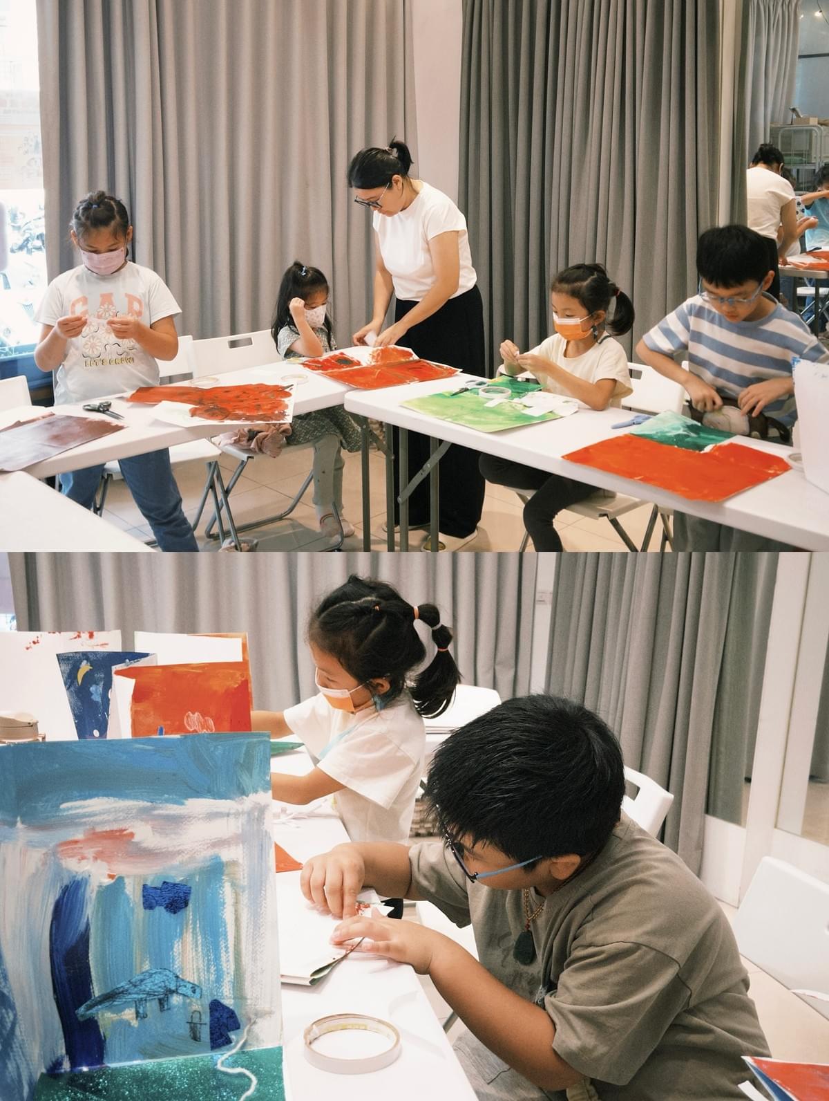 【活動回顧】情緒說書人 ✦ 藝術探索營 Day3–Day4｜一筆森林 創意美學｜浮游藝術共創工作室｜療寮生活館 Chitchat LIFE