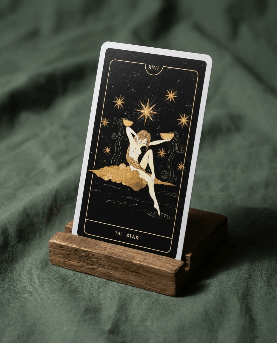 塔羅與文化｜聖誕節特別牌：從「星星牌」談年末的微光｜雨露均占｜西洋牌卡骨董店｜塔羅｜雷諾曼｜占卜術