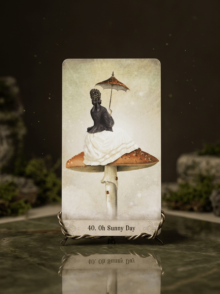 奧祕時刻神諭卡｜40 號牌 Oh Sunny Day：新開始、幸運、主動擁抱光明｜雨露均占｜西洋牌卡骨董店｜塔羅｜雷諾曼｜占卜術
