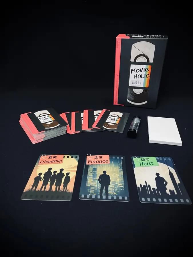 【桌遊開箱】〈找電影 Movie Holic〉桌遊好玩嗎？玩法介紹＋完整評測｜解憂桌遊堂｜台北桌遊｜輕鬆新手友善｜療寮生活館 Chitchat LIFE