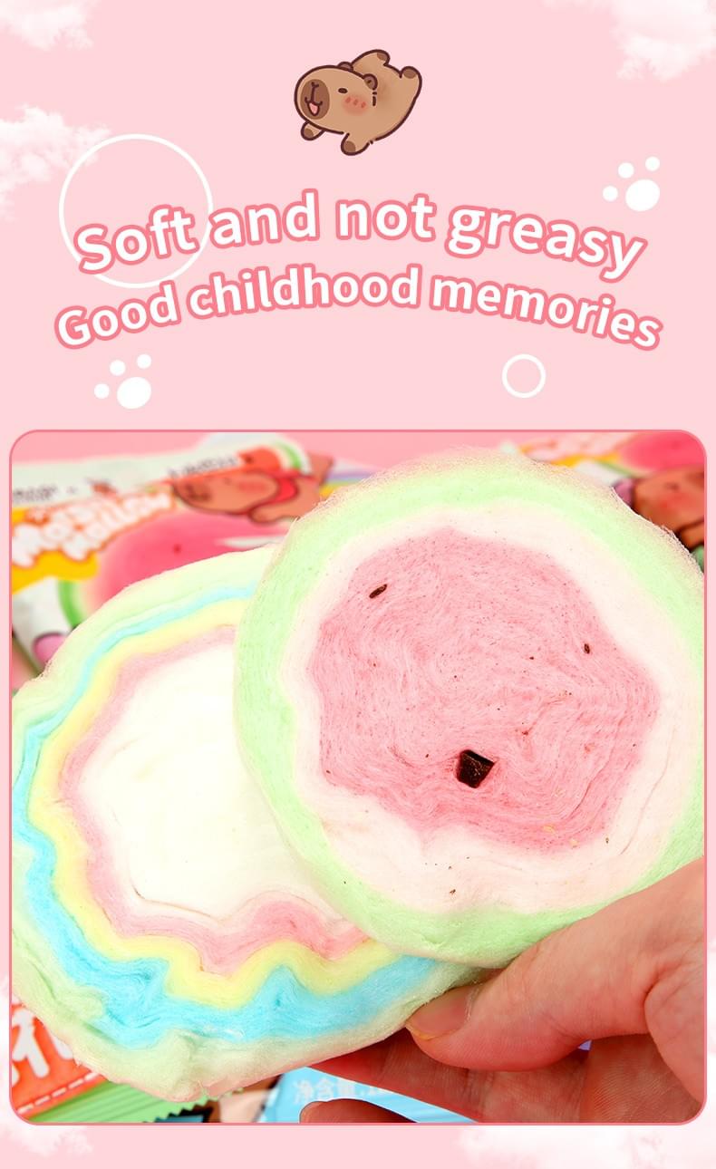 12g rainbow-shaped marshmallow