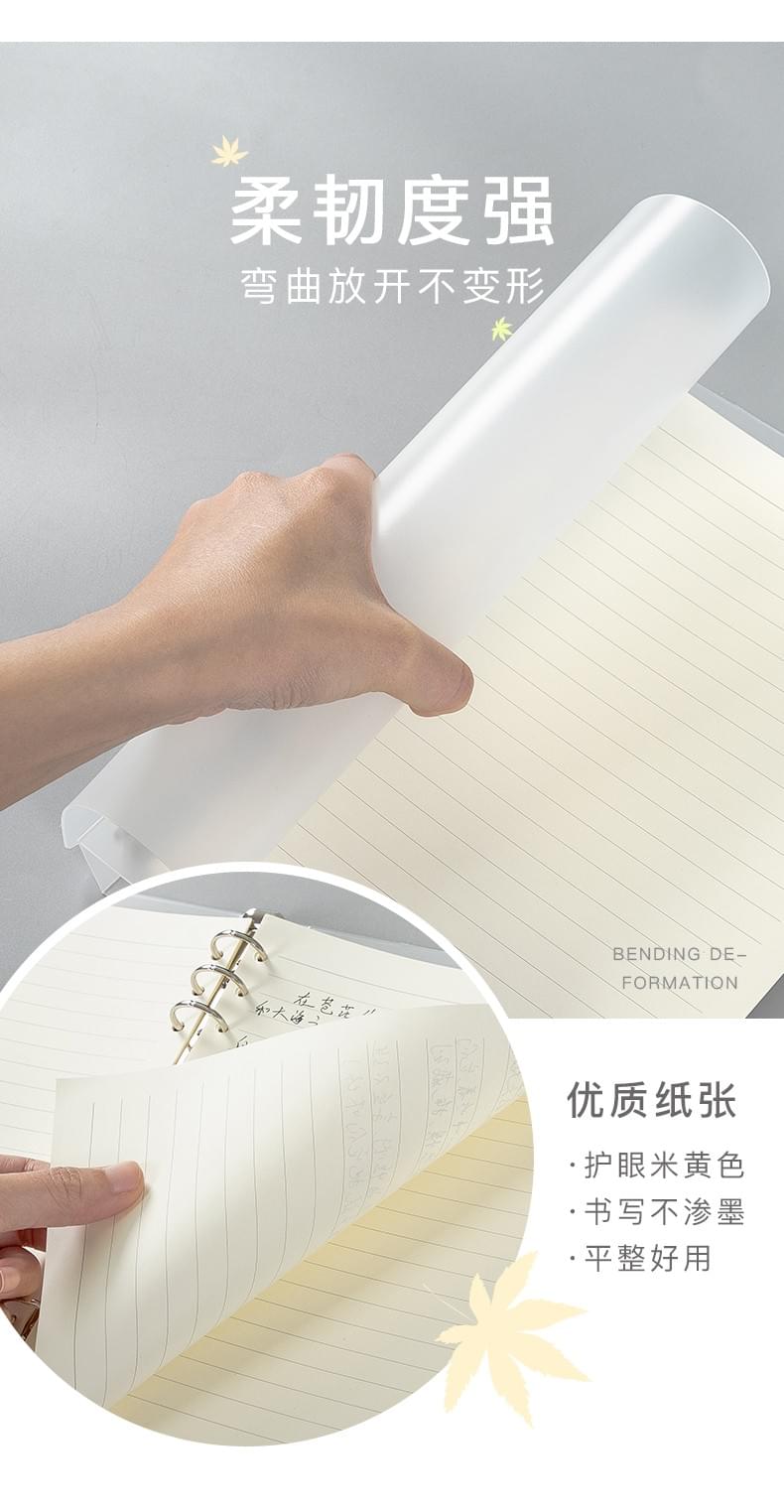 Loose-leaf clips