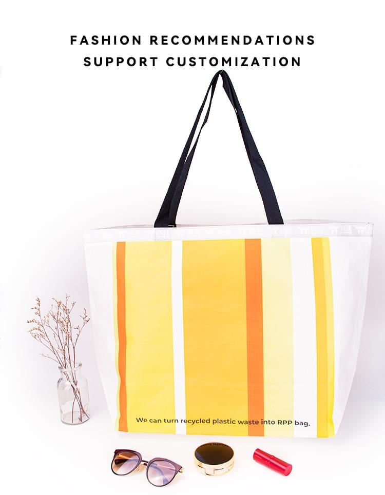 GRP240511D-Ship-shaped woven bag (red and yellow)