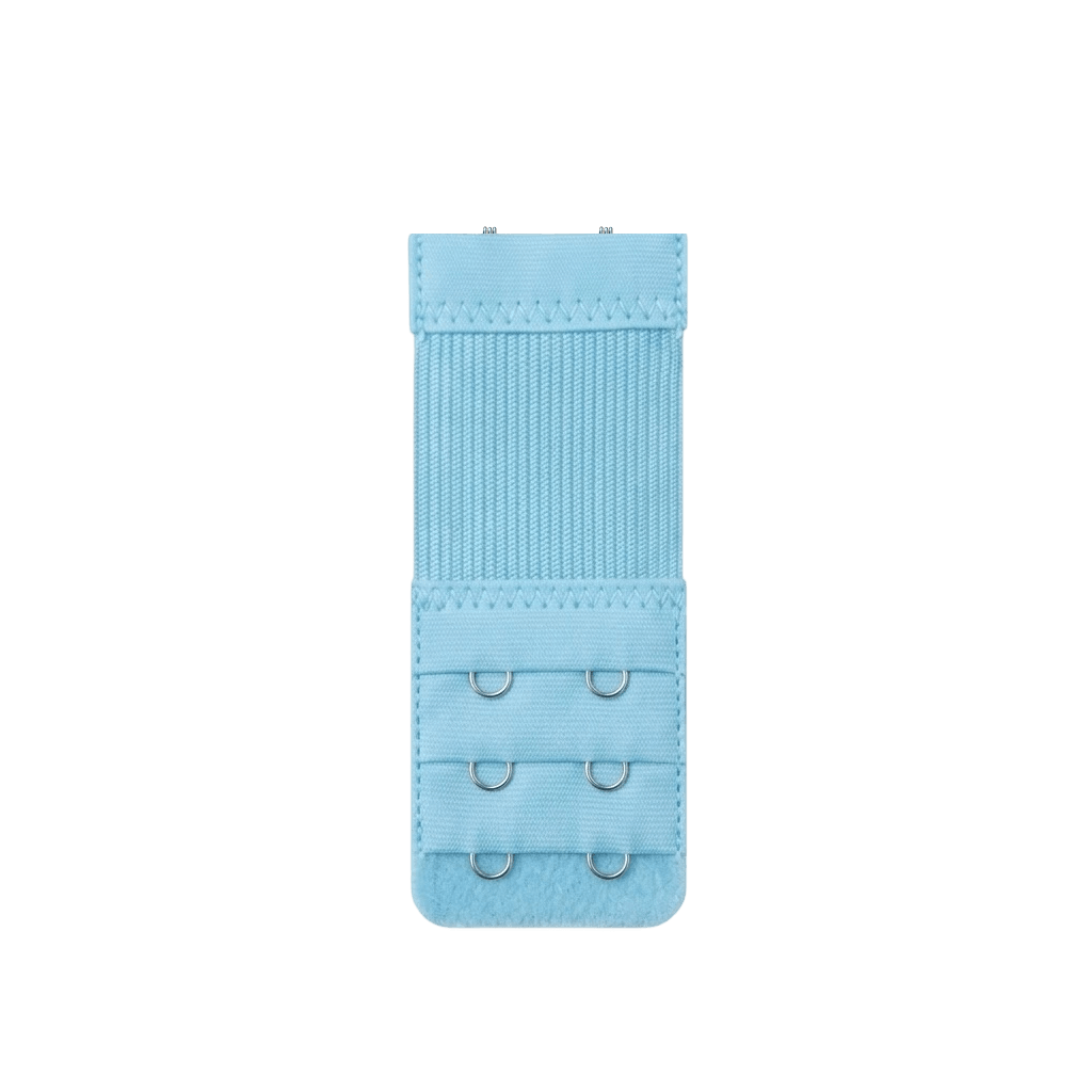 Elastic with two-button closure 