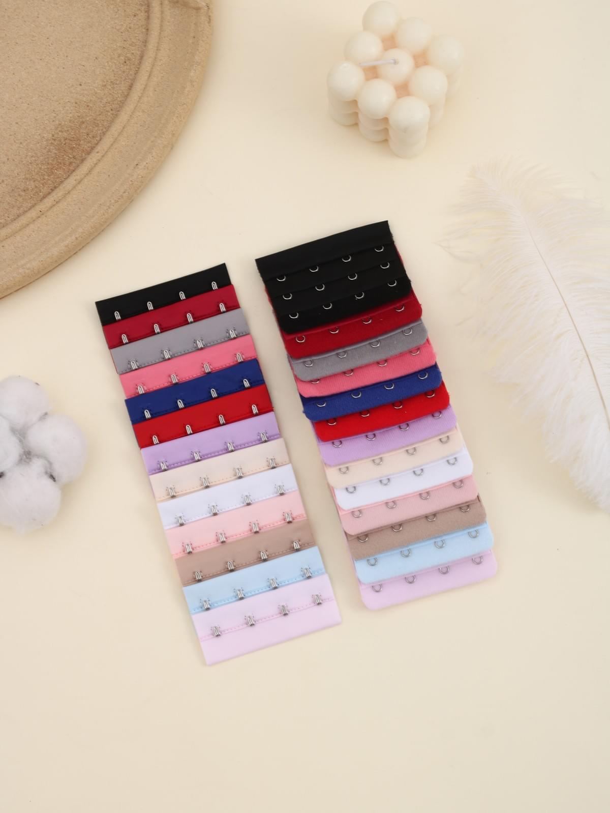 Three rows of four buttons