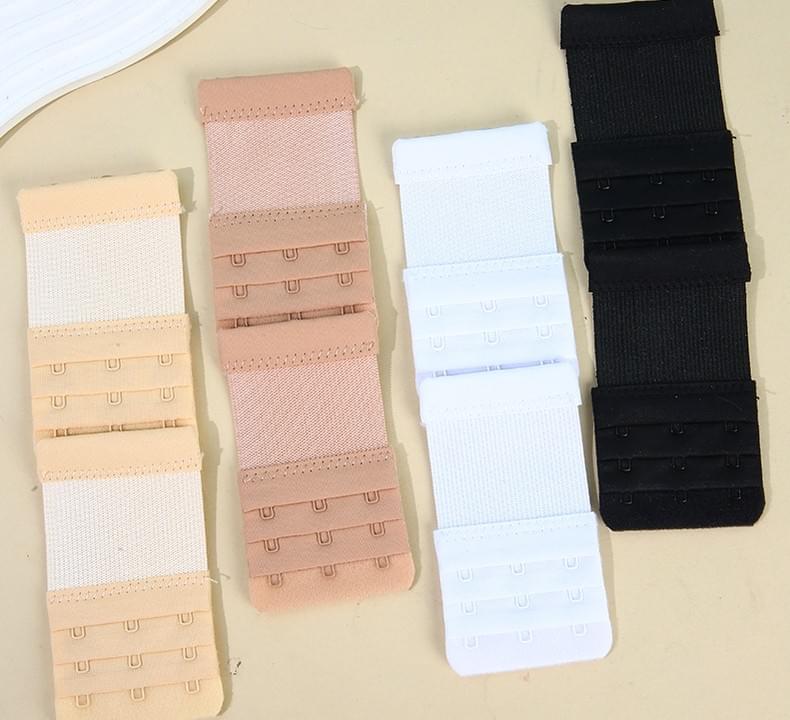 Nylon elastic three rows three buttons 5.6cm