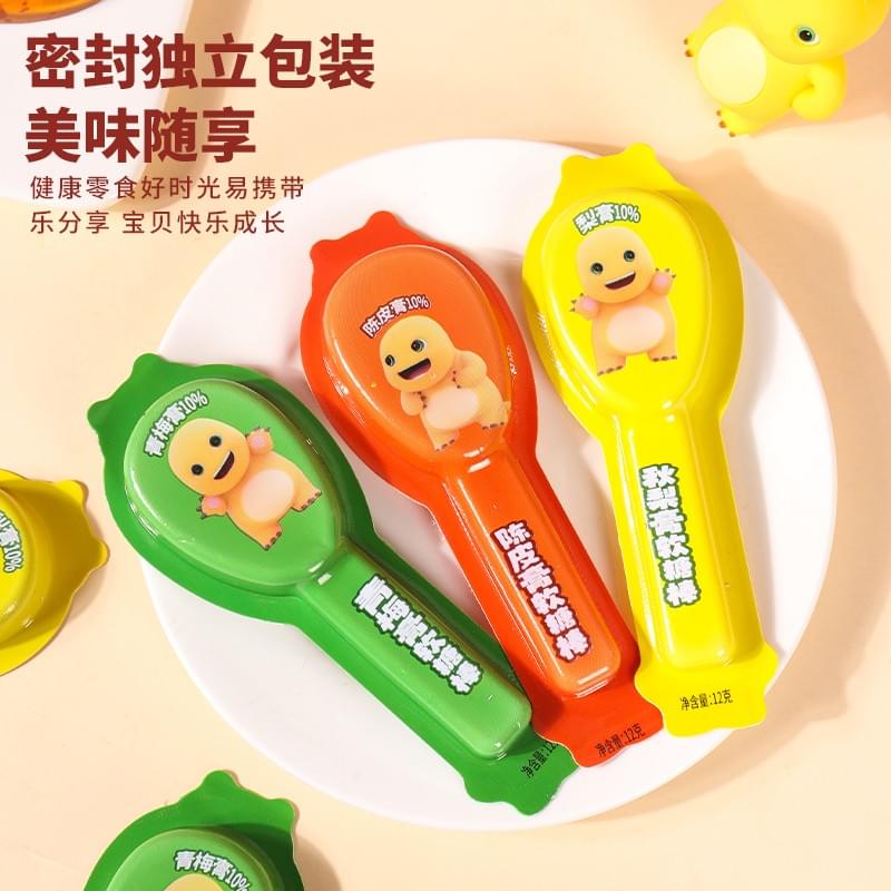 秋梨膏青梅膏陈皮膏软棒糖96g