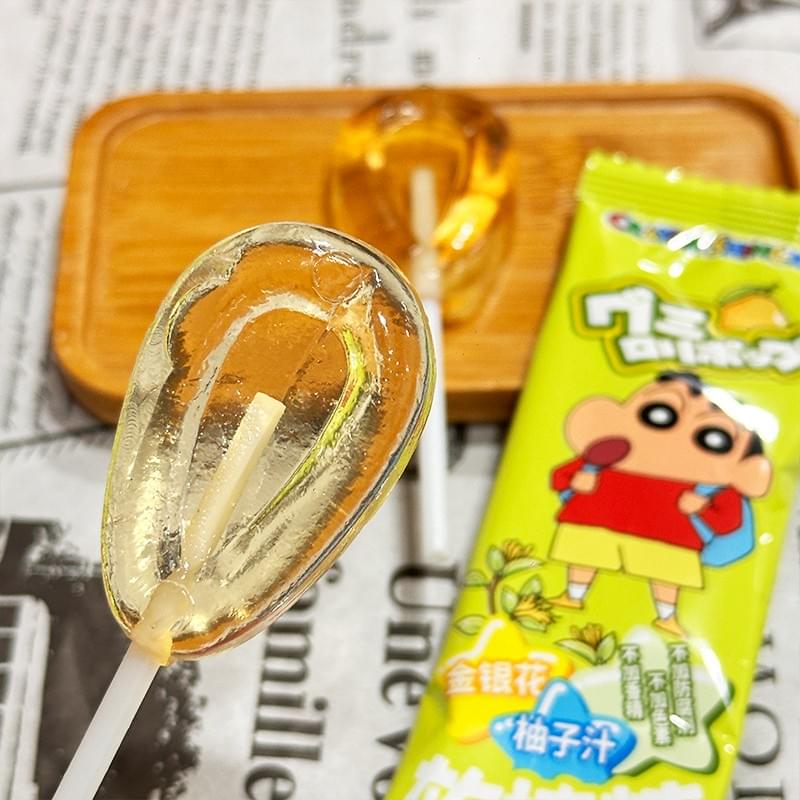 金银花柚子汁软棒糖