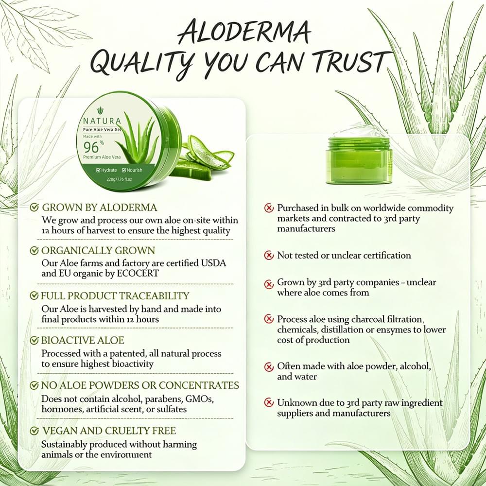  Pure Aloe Vera Gel 220G