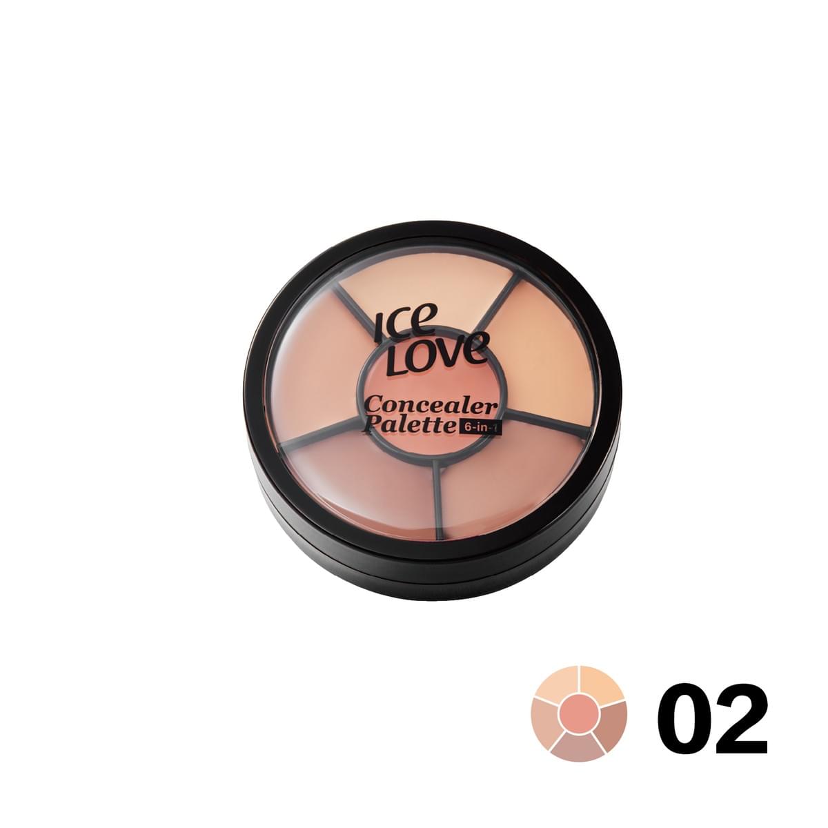 Custom High Quality 6 Colors Concealer Palette New Trend Long Lasting Waterproof Concealer Palette