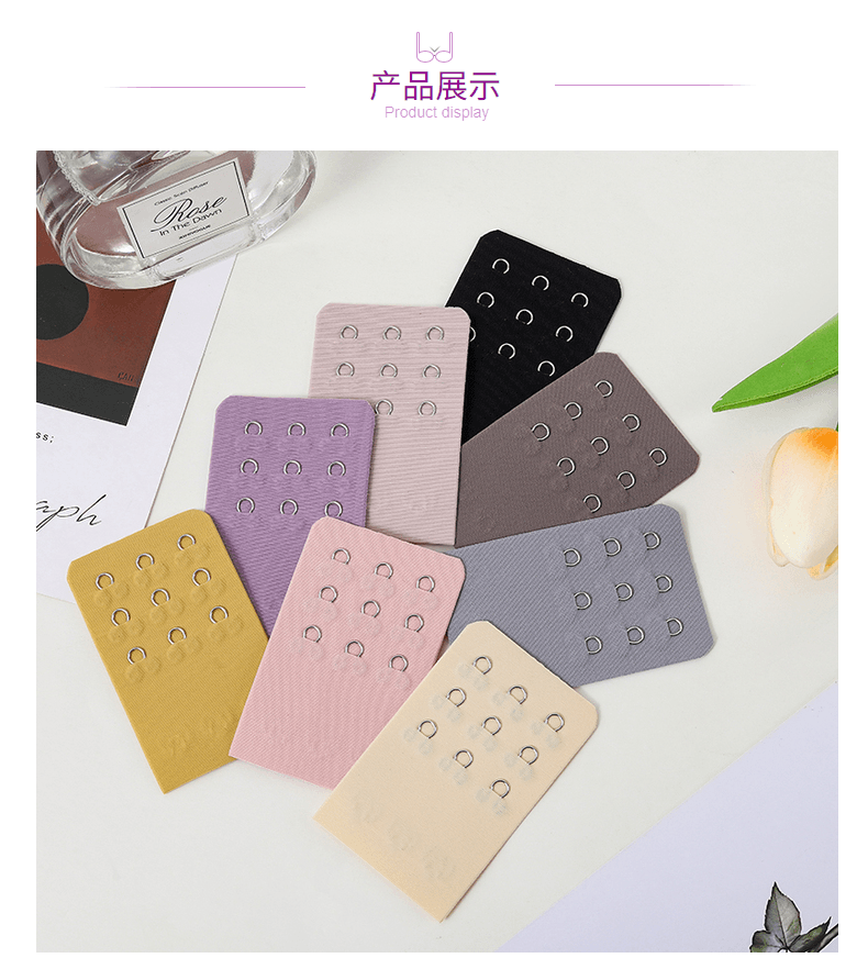 Seamless small three-row three-button 5.0cm