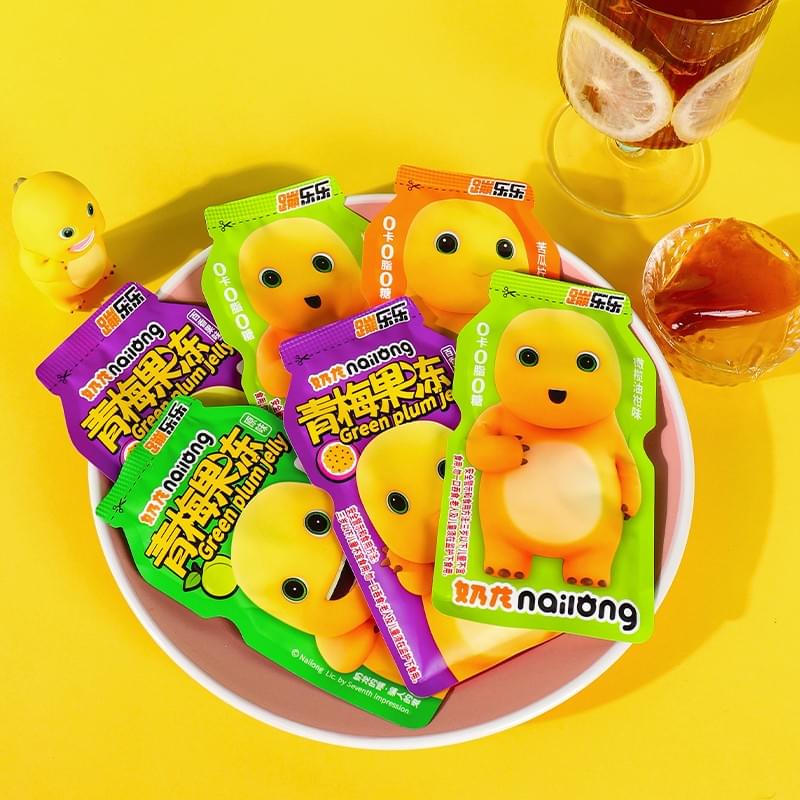 青梅果冻青梅百香味