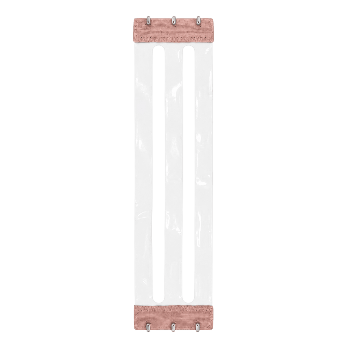 Transparent double-ended hook 20cm
