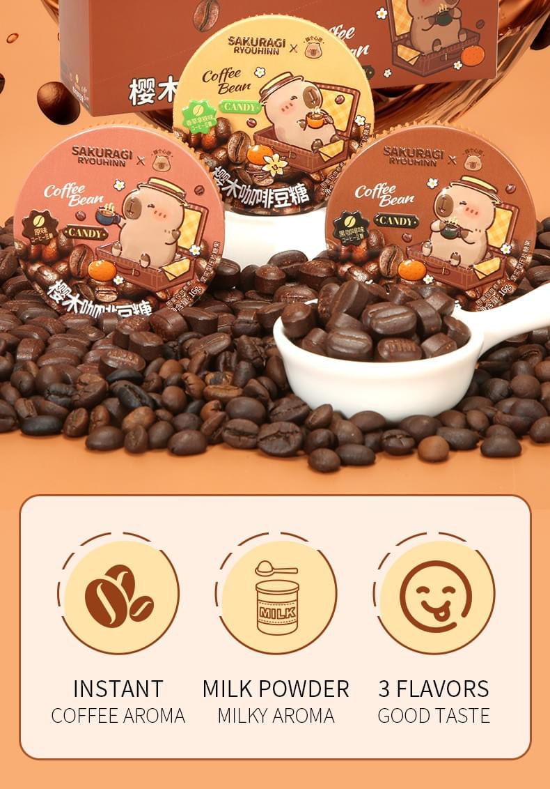 16g Sakuragi Coffee Bean Candy