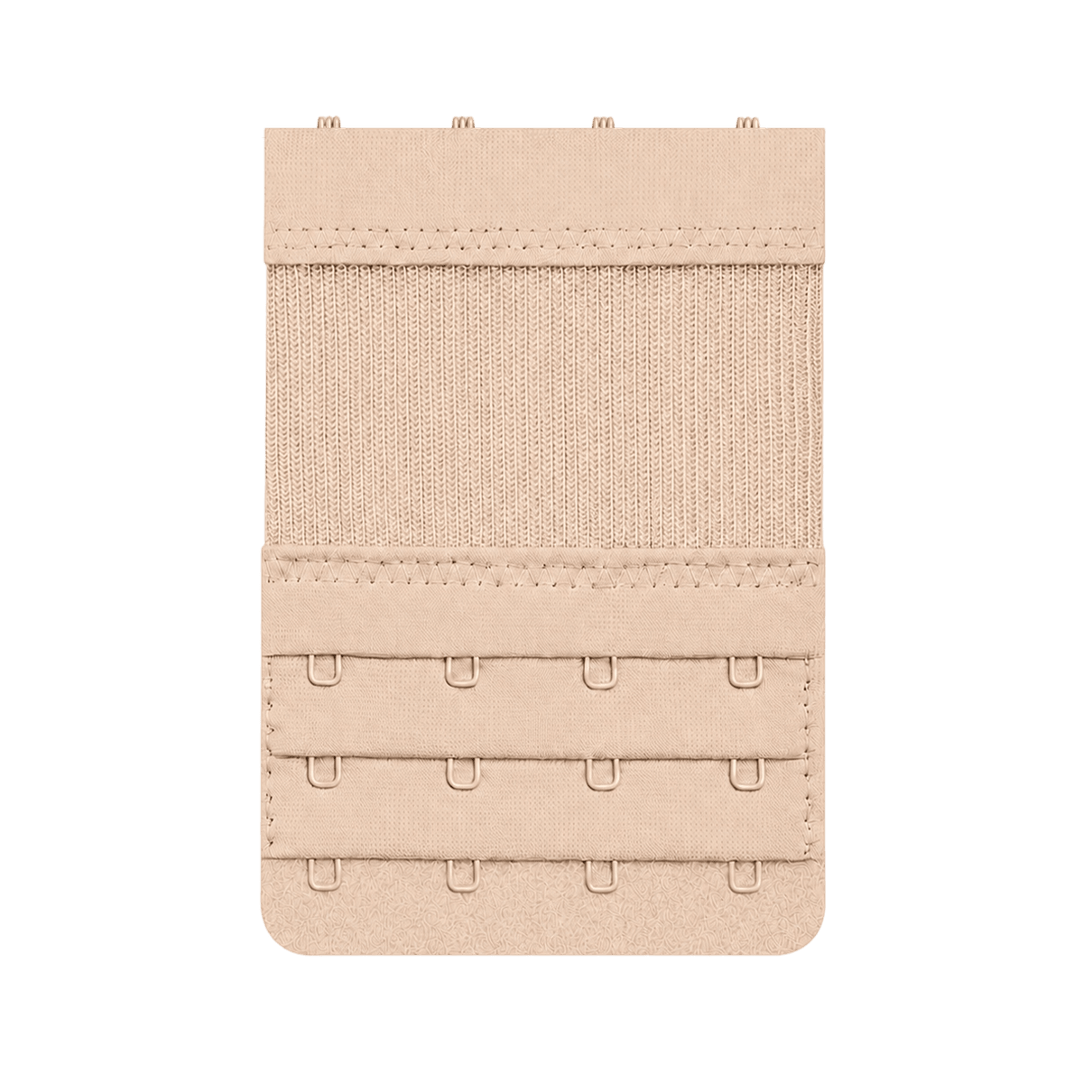 Rubber-coated four-buckle fastener
