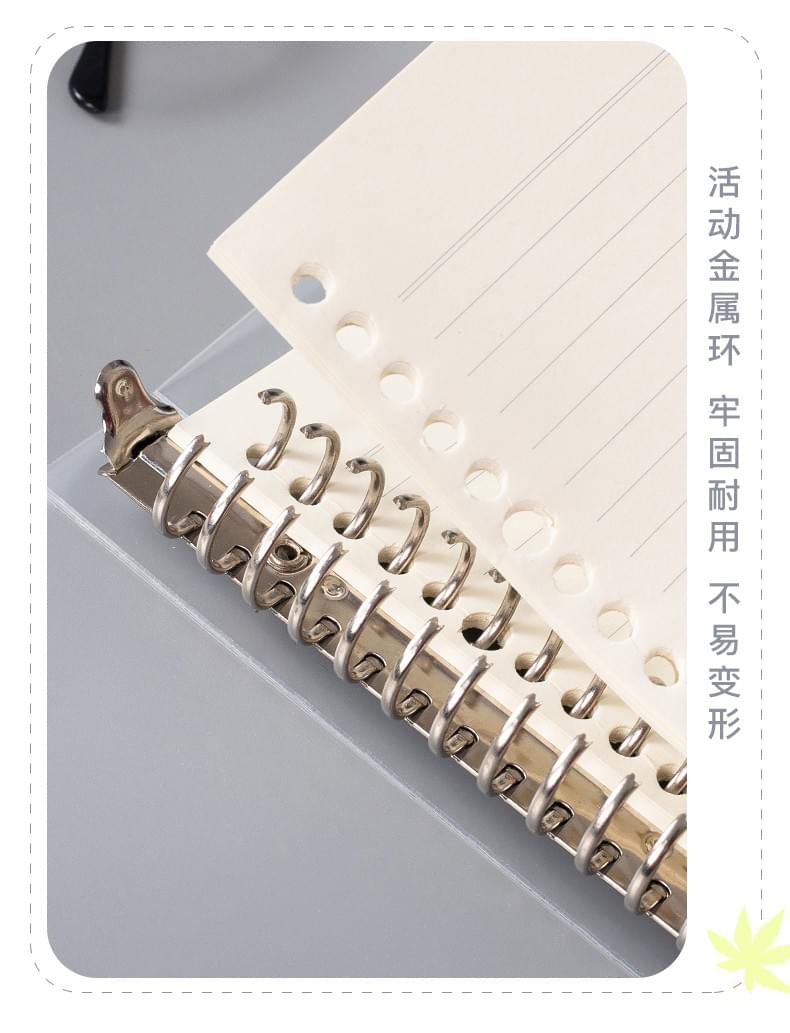 Loose-leaf clips