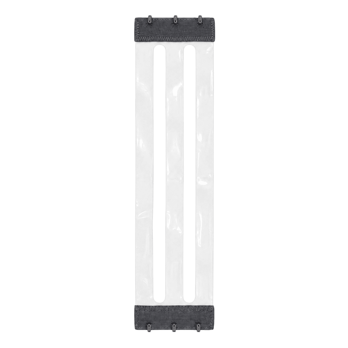 Transparent double-ended hook 20cm
