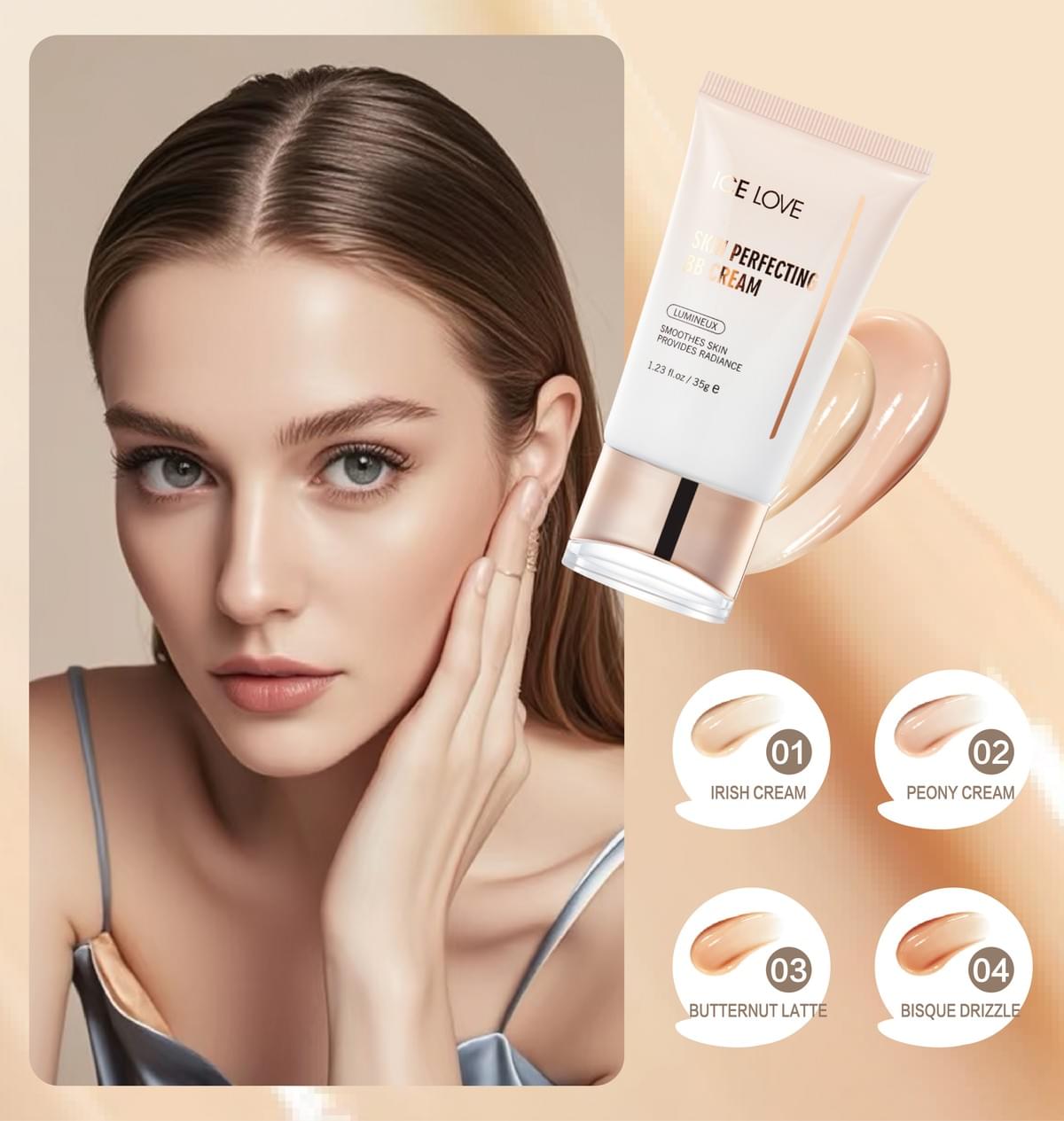 Oem Custom Cc Bb Cream Face Makeup Full Coverage Waterproof Air Cushion Foundation for All Skin