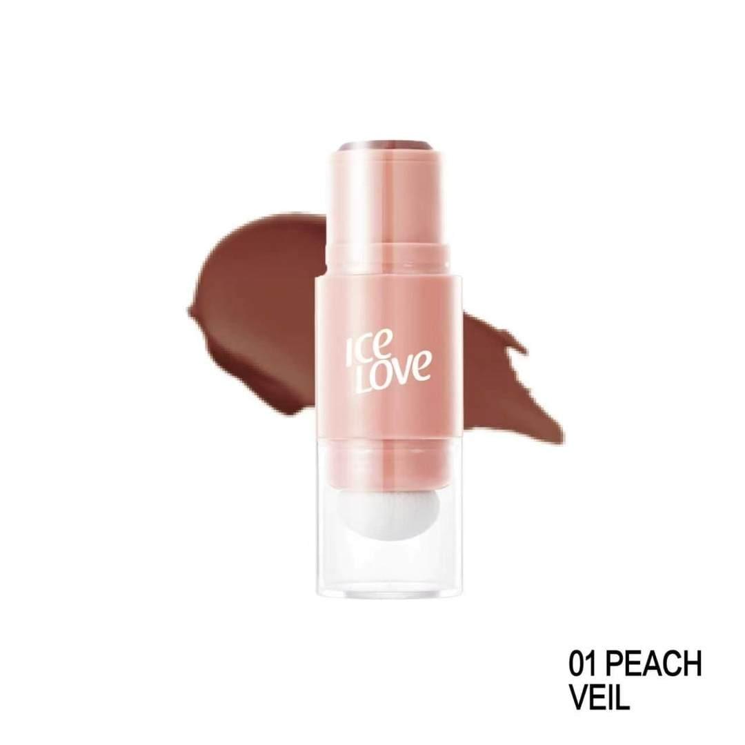Double-headed Blush Stick Chemical Natural Finish 4g Face Daily Makeup Medium Skin Tone