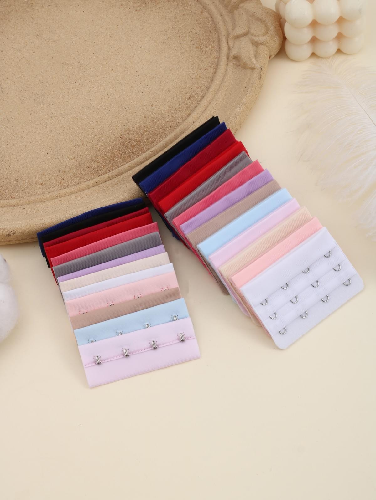 Three rows of four buttons