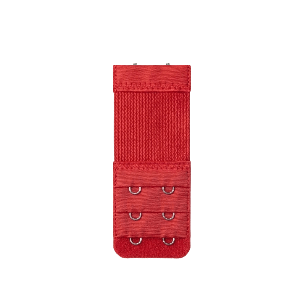 Elastic with two-button closure 