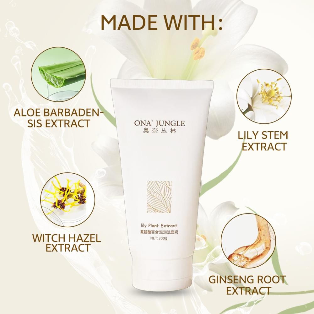 MH138 Lily Amino Acid Facial Cleanser